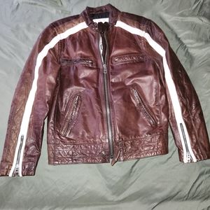 Gap genuine leather jacket